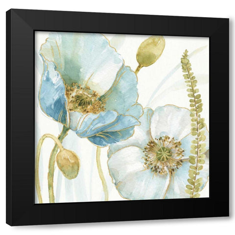 My Greenhouse Flowers IV Black Modern Wood Framed Art Print with Double Matting by Audit, Lisa