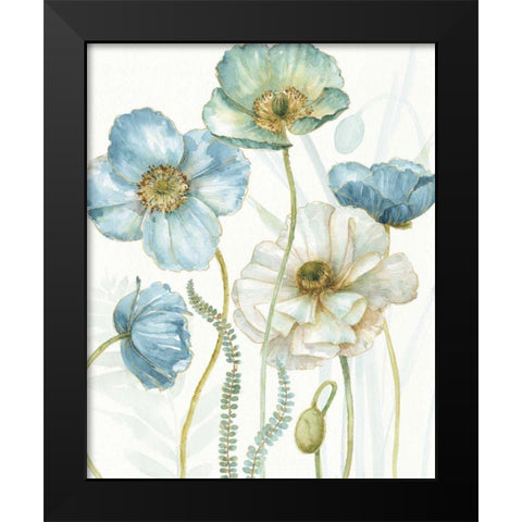 My Greenhouse Flowers VI Black Modern Wood Framed Art Print by Audit, Lisa