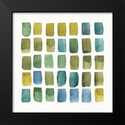 My Greenhouse Geo III Black Modern Wood Framed Art Print by Audit, Lisa