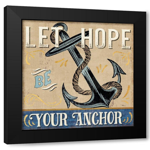 A Great Journey VI Black Modern Wood Framed Art Print by Pela Studio