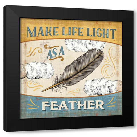 A Great Journey VIII Black Modern Wood Framed Art Print with Double Matting by Pela Studio