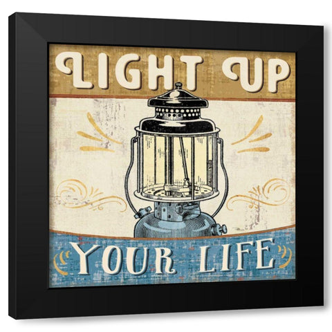 A Great Journey X Black Modern Wood Framed Art Print with Double Matting by Pela Studio