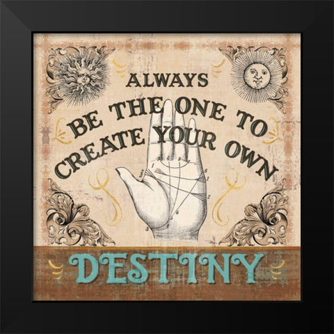 A Great Journey XI Black Modern Wood Framed Art Print by Pela Studio