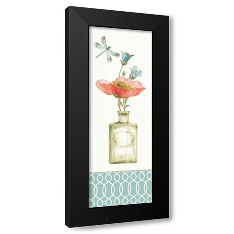 Rainbow Seeds Flowers XI Black Modern Wood Framed Art Print with Double Matting by Audit, Lisa