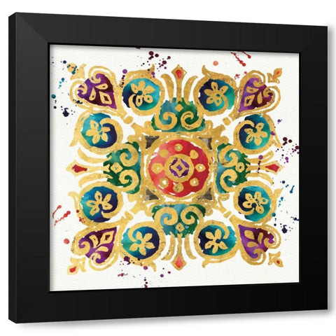 Little Jewels III Black Modern Wood Framed Art Print with Double Matting by Aiken, Jess