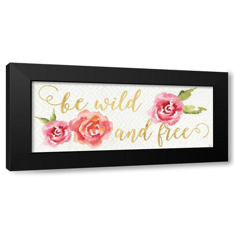 Wild Bohemian V Black Modern Wood Framed Art Print by Aiken, Jess