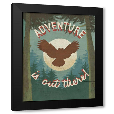 Discover the Wild IV Black Modern Wood Framed Art Print with Double Matting by Penner, Janelle
