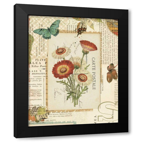 Falling for Fall I Black Modern Wood Framed Art Print by Pertiet, Katie
