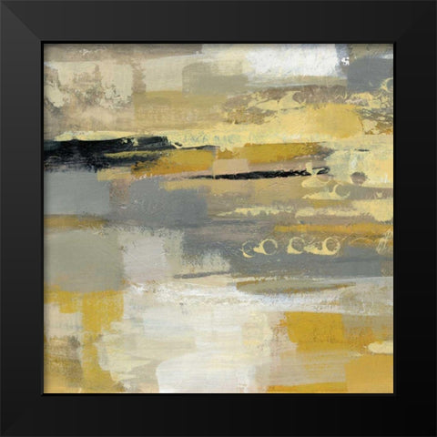 Urban Walkway II Black Modern Wood Framed Art Print by Vassileva, Silvia