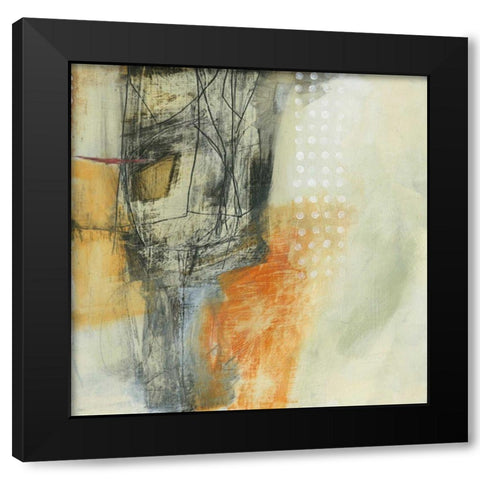 In the Clouds III Black Modern Wood Framed Art Print with Double Matting by Davies, Jane