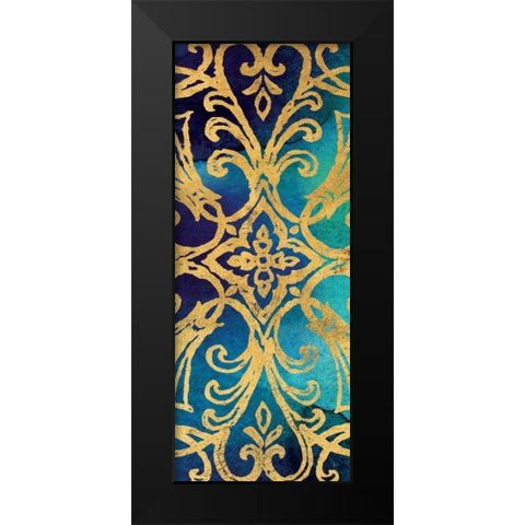 Little Jewels VIII Black Modern Wood Framed Art Print by Aiken, Jess