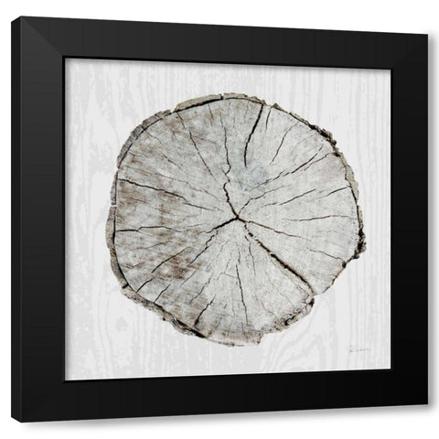 Woodland Years I  Black Modern Wood Framed Art Print with Double Matting by Schlabach, Sue