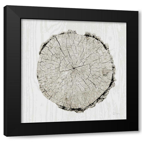 Woodland Years II  Black Modern Wood Framed Art Print with Double Matting by Schlabach, Sue