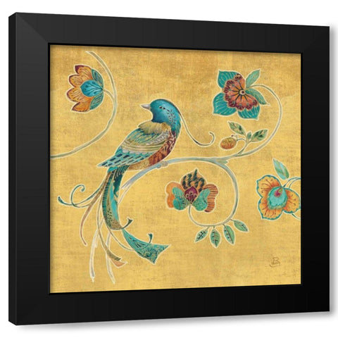 Bohemian Wings I Black Modern Wood Framed Art Print with Double Matting by Brissonnet, Daphne