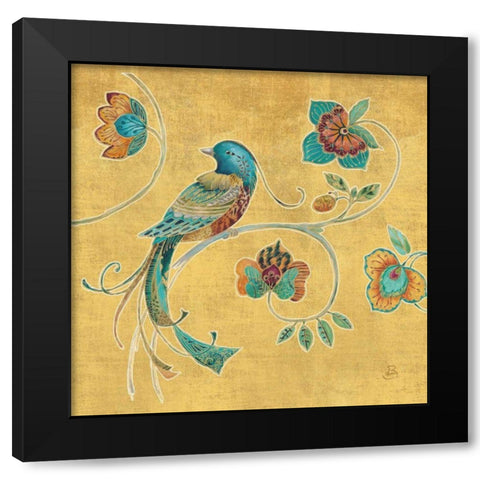 Bohemian Wings I Black Modern Wood Framed Art Print by Brissonnet, Daphne