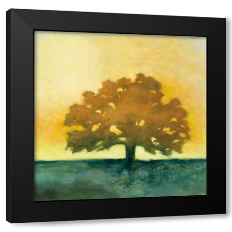 Under the Oak II Black Modern Wood Framed Art Print by Purinton, Julia
