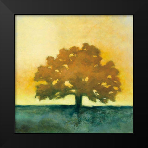 Under the Oak II Black Modern Wood Framed Art Print by Purinton, Julia