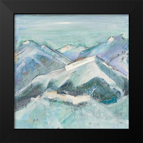 The Sun Never Says I Black Modern Wood Framed Art Print by Day, Kellie