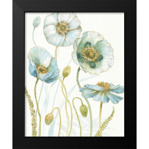 My Greenhouse Flowers VII Black Modern Wood Framed Art Print by Audit, Lisa