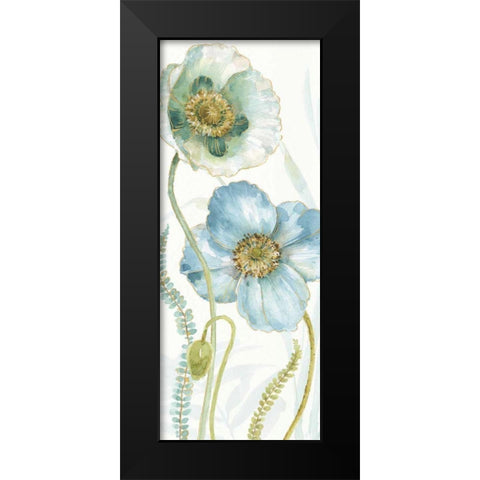 My Greenhouse Flowers IX Black Modern Wood Framed Art Print by Audit, Lisa