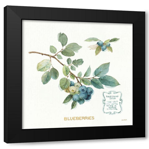 My Greenhouse Fruit II Black Modern Wood Framed Art Print by Audit, Lisa