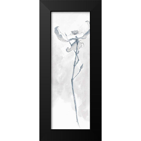 Solitary Dogwood IV Gray Black Modern Wood Framed Art Print by Paschke, Chris