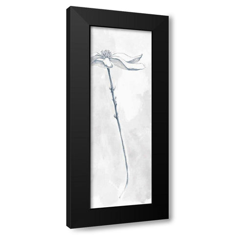 Solitary Dogwood V Gray Black Modern Wood Framed Art Print by Paschke, Chris