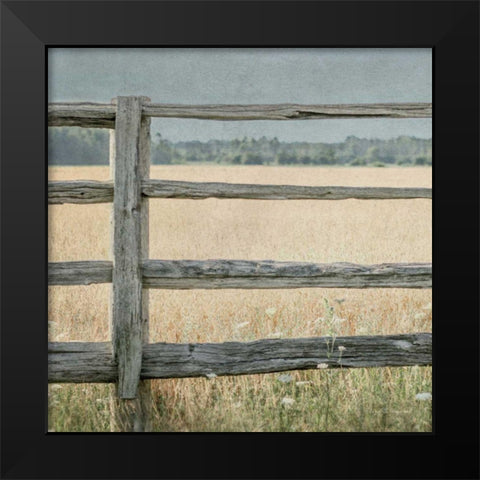 Neutral Country I Crop  Black Modern Wood Framed Art Print by Urquhart, Elizabeth