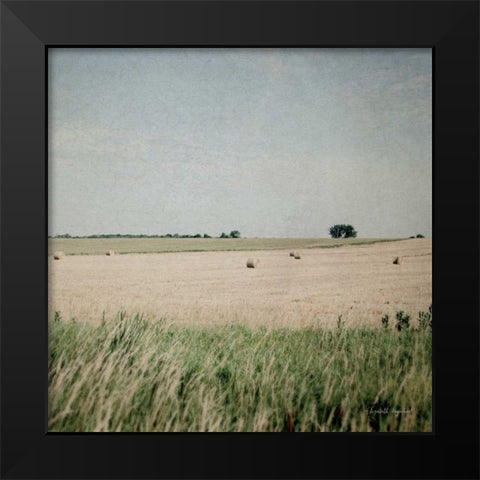 Neutral Country II Crop  Black Modern Wood Framed Art Print by Urquhart, Elizabeth