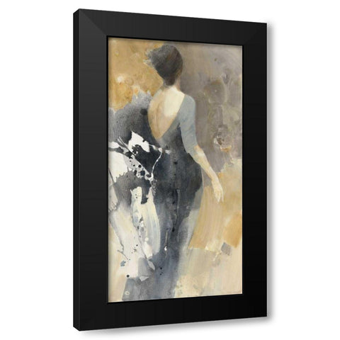 Opening Night I Black Modern Wood Framed Art Print with Double Matting by Hristova, Albena