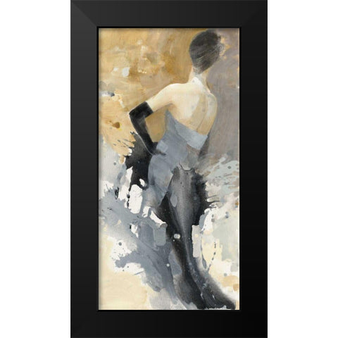 Opening Night II Black Modern Wood Framed Art Print by Hristova, Albena