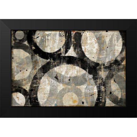 Industrial I Black Modern Wood Framed Art Print by Mullan, Michael