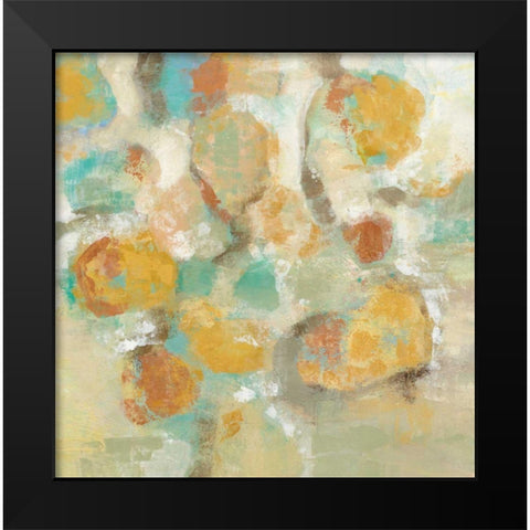 Sunshine Reflections Black Modern Wood Framed Art Print by Vassileva, Silvia