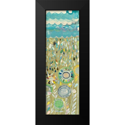 After the Rain III Black Modern Wood Framed Art Print by Boggs, Candra