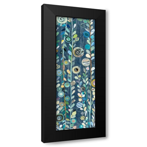 Navy Blue Sky II Black Modern Wood Framed Art Print with Double Matting by Boggs, Candra