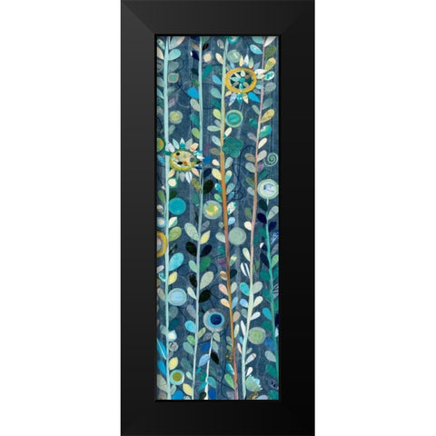 Navy Blue Sky III Black Modern Wood Framed Art Print by Boggs, Candra