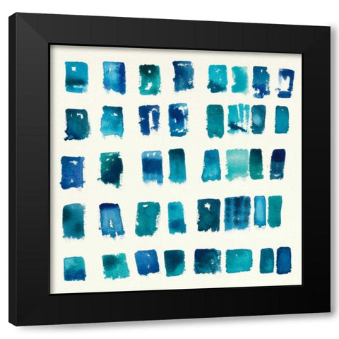 Pas Parfait III Black Modern Wood Framed Art Print with Double Matting by Novak, Shirley