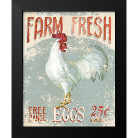 Farm Nostalgia III Black Modern Wood Framed Art Print by Nai, Danhui