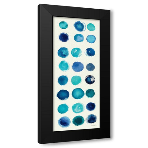 Spot of Rain II  Black Modern Wood Framed Art Print with Double Matting by Novak, Shirley