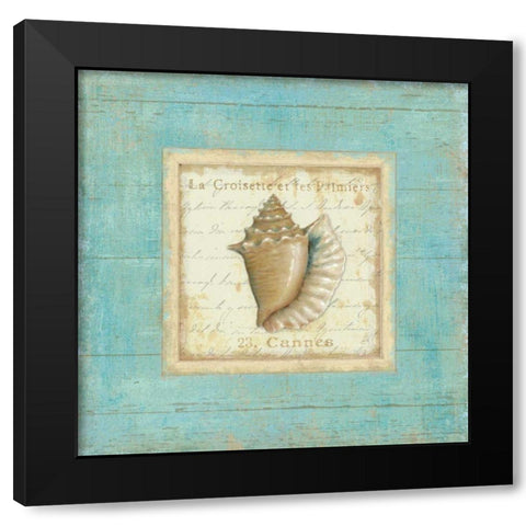 Bijou de Mer I Black Modern Wood Framed Art Print with Double Matting by Brissonnet, Daphne