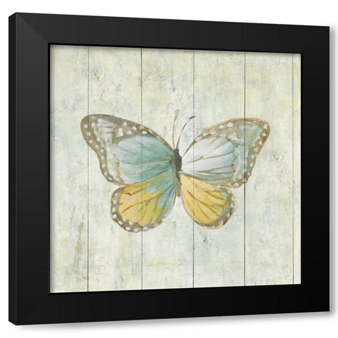 Natural Flora VI Black Modern Wood Framed Art Print with Double Matting by Nai, Danhui