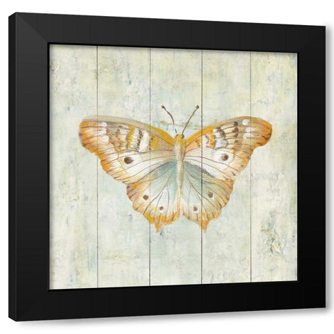 Natural Flora VII Black Modern Wood Framed Art Print with Double Matting by Nai, Danhui