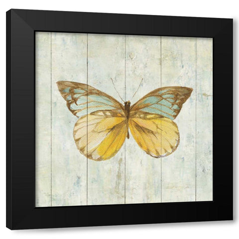 Natural Flora VIII Black Modern Wood Framed Art Print with Double Matting by Nai, Danhui