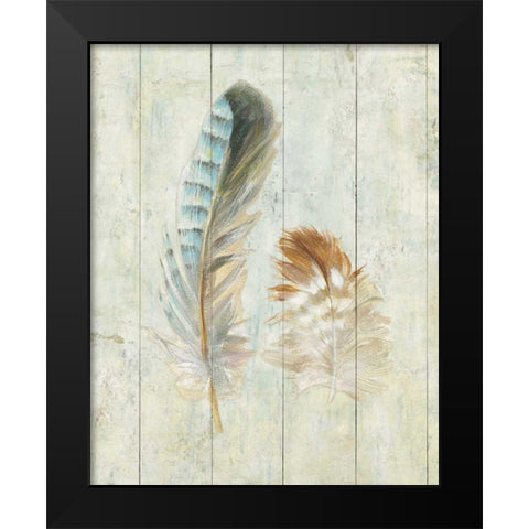 Natural Flora X Black Modern Wood Framed Art Print by Nai, Danhui