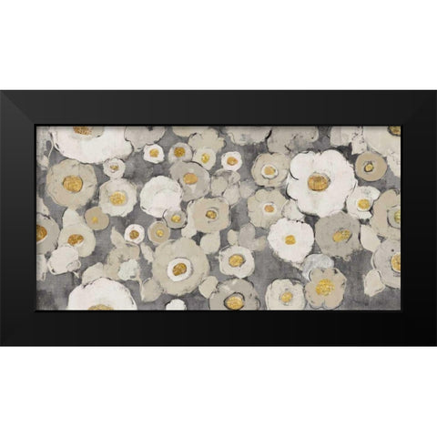 Bohemian Bouquet I Neutral Black Modern Wood Framed Art Print by Vassileva, Silvia