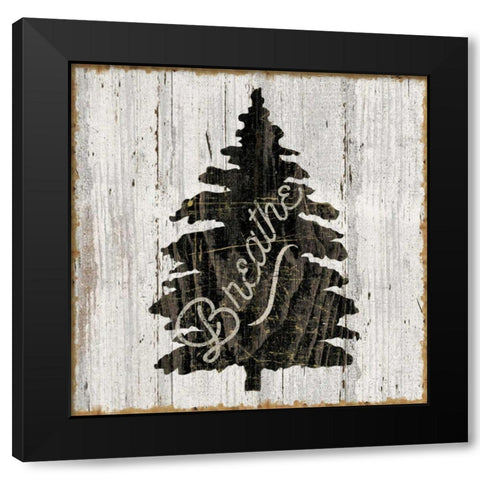 Lake Lodge X Neutral Black Modern Wood Framed Art Print with Double Matting by Schlabach, Sue