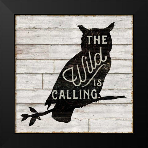 Lake Lodge III Neutral Black Modern Wood Framed Art Print by Schlabach, Sue