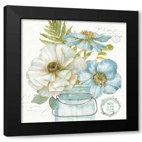 My Greenhouse Bouquet II Black Modern Wood Framed Art Print with Double Matting by Audit, Lisa