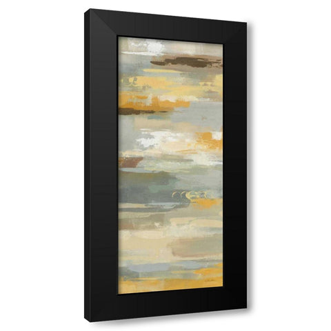 Earth Abstracts II Black Modern Wood Framed Art Print with Double Matting by Silvia, Vassileva