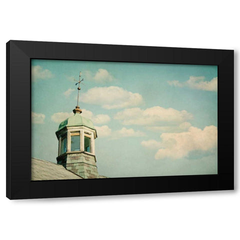 Blissful Country II Black Modern Wood Framed Art Print with Double Matting by Urquhart, Elizabeth